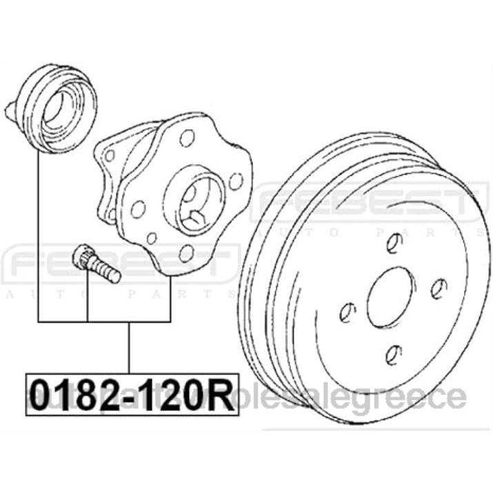 εξαρτηματα αυτοκινητου smart | LBD818 4245012051 - πλήμνη τροχού