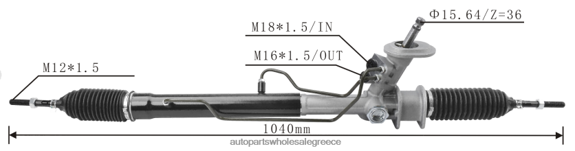 ανταλλακτικά μοτοσυκλετών bmw | N0N6842710 σχάρα υδραυλικού τιμονιού 96425094 96535302 96535297 CHEVROLET