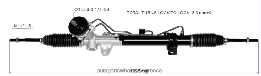 ανταλλακτικά μοτοσυκλετών bmw | N0N6842740 σχάρα υδραυλικού τιμονιού 57700-0u000 577004l000 HYUNDAI/KIA
