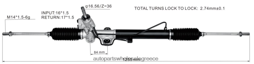 εξαρτηματα αυτοκινητου smart | N0N6842548 σχάρα υδραυλικού τιμονιού mr961357 4410a323 MITSUBISHI