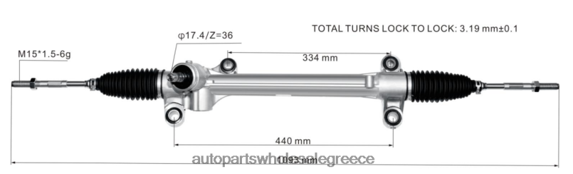 ανταλλακτικά μοτοσυκλετών bmw | N0N6842440 σχάρα υδραυλικού τιμονιού 45510-02730 45510-02630 TOYOTA