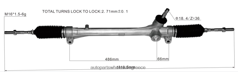 ανταλλακτικά μοτοσυκλετών bmw | N0N6842520 σχάρα υδραυλικού τιμονιού 45510-48070 TOYOTA