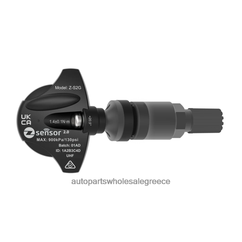 ανταλλακτικά μοτοσυκλετών bmw | 42824L1535 Audio oe αντικατάσταση αισθητήρα tpms - oe p/n 4d0907275 freq 433mhz μεταλλικό στέλεχος βαλβίδας - σκούρο γκρι